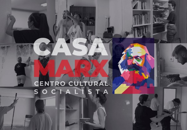Imatge de capçalera de Casa Marx, un centro cultural socialista en Vallekas
